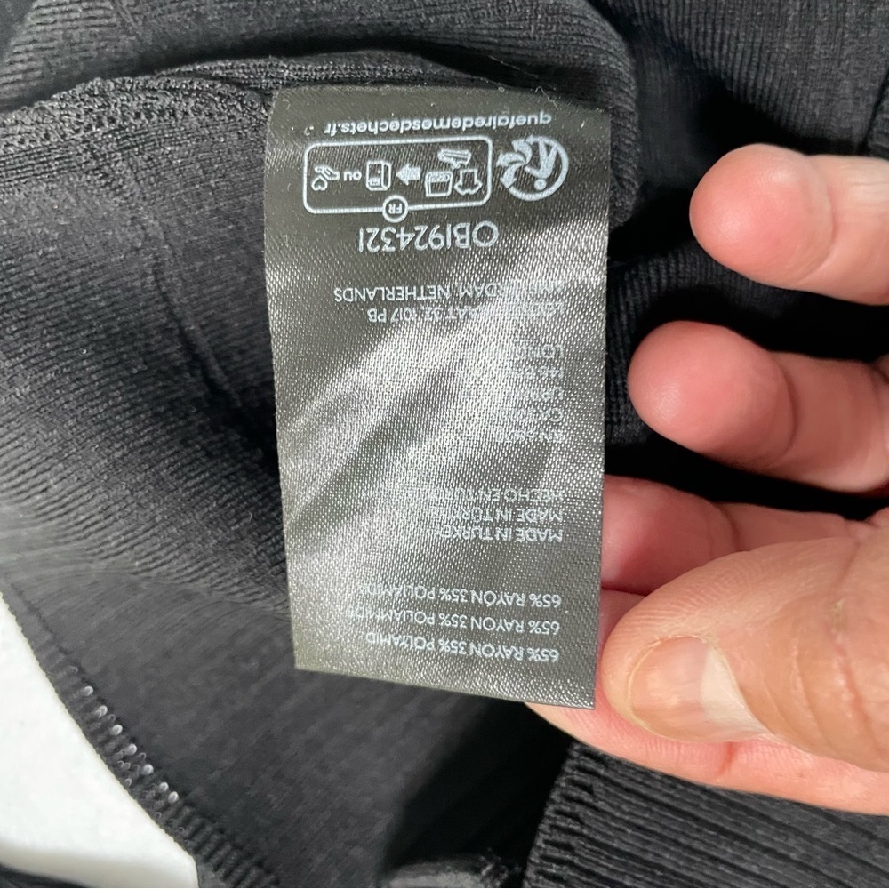 MAEVE By Anthropologie Collared Cardigan Sweater Women's Size XXS Black - Picture 10 of 13